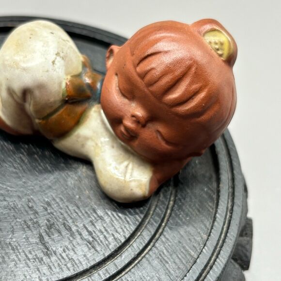 Vintage Seto Craft Stoneware Figurines Japanese Pottery Redware Terracotta Girls - Picture 2 of 10